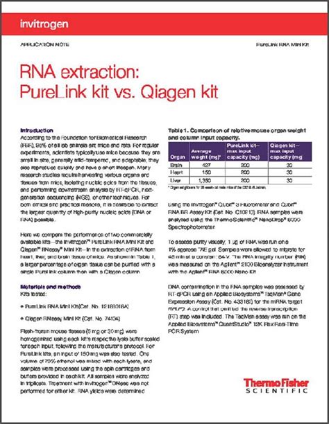 Nucleic Acid Isolation Application Notes .
